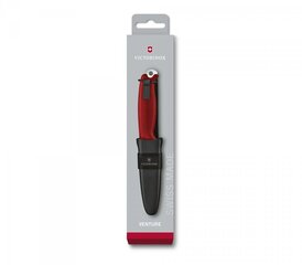 Turistinis peilis Victorinox Venture 3.0902, raudonas kaina ir informacija | Turistiniai peiliai, daugiafunkciniai įrankiai | pigu.lt