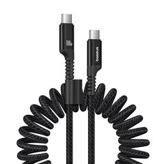 Fast Charging Cable USB-C to USB-C Baseus Fish-Eye 100W, 1m (black) цена и информация | Кабели для телефонов | pigu.lt