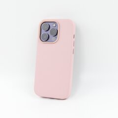 Mag Leather case for iPhone 14 Pro Max 6,7" light pink kaina ir informacija | Telefono dėklai | pigu.lt