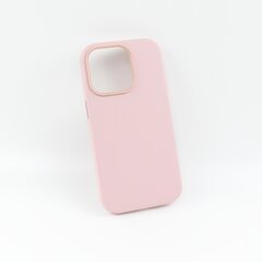 Mag Leather case for iPhone 13 Pro Max 6,7" light pink kaina ir informacija | Telefono dėklai | pigu.lt