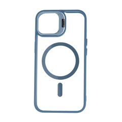 Extra Lens Mag case for iPhone 15 Pro Max 6,7" light blue kaina ir informacija | Telefono dėklai | pigu.lt