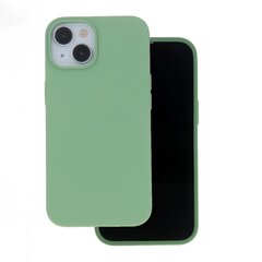 Solid Silicon case for iPhone 13 Mini 5,4" light green kaina ir informacija | Telefono dėklai | pigu.lt