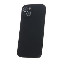 Solid Silicon case for Samsung Galaxy A14 4G black kaina ir informacija | Telefono dėklai | pigu.lt