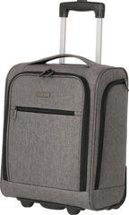 Rankinis lagaminas 43cm XS Cabin soft 28L Travelite Grey kaina ir informacija | Lagaminai, kelioniniai krepšiai | pigu.lt