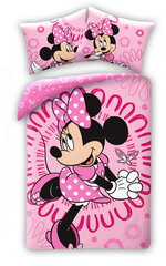 Medvilninė patalynė 140x200 Minnie Mouse Disney kaina ir informacija | Patalynė kūdikiams, vaikams | pigu.lt