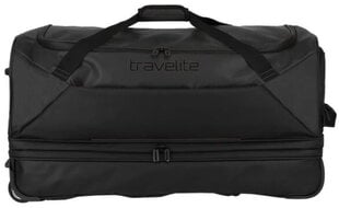 "Travelite BASICS" 70 cm kelioninis krepšys, juodas, išskleidžiamas kaina ir informacija | Lagaminai, kelioniniai krepšiai | pigu.lt