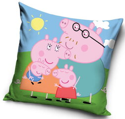 Vaikiška pagalvė 40x40 Peppa Pig Velvet kaina ir informacija | Pagalvės | pigu.lt