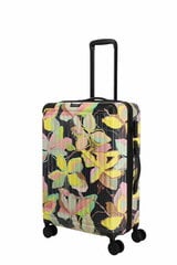 Vidutinis lagaminas 68cm M Cruise Yellow Orchid Print Travelite kaina ir informacija | Lagaminai, kelioniniai krepšiai | pigu.lt