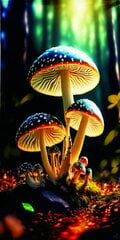 Paplūdimio rankšluostis Maudymosi 70x140 Magic Mushroom Hallucinus kaina ir informacija | Rankšluosčiai | pigu.lt