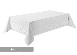 Dėmių poveikiui atspari staltiesė WHITE 130x160 Mesa LAURA kaina ir informacija | Staltiesės, servetėlės | pigu.lt