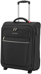 Rankinis lagaminas 52cm S Cabin soft 40L Travelite Black kaina ir informacija | Lagaminai, kelioniniai krepšiai | pigu.lt