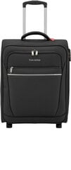 Rankinis lagaminas 52cm S Cabin soft 40L Travelite Black kaina ir informacija | Lagaminai, kelioniniai krepšiai | pigu.lt