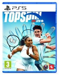 Top Spin 2K25 Playstation 5 PS5 игра цена и информация | Компьютерные игры | pigu.lt