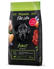 Fitmin Dog For Life Adult su paukštiena, 13 kg kaina ir informacija | Sausas maistas šunims | pigu.lt