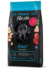 Fitmin Dog For Life Adult Large Breed su paukštiena, 13 kg kaina ir informacija | Sausas maistas šunims | pigu.lt