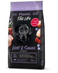 Fitmin Dog For Life Light&Senior su paukštiena, 13 kg kaina ir informacija | Sausas maistas šunims | pigu.lt