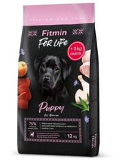 Fitmin Dog For Life Puppy su paukštiena, 13 kg kaina ir informacija | Sausas maistas šunims | pigu.lt