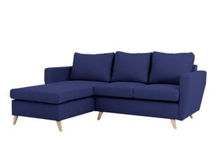 "Instit" kampinė sofa, 189x90/185x86 cm, mėlyna kaina ir informacija | Minkšti kampai | pigu.lt