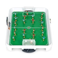 Mini stalo futbolo žaidimas ant spyruoklių, 22 žaidėjams, 51 cm. x 37 cm. x 6,5 cm. kaina ir informacija | Futbolo vartai ir tinklai | pigu.lt