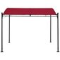 Sodo stoginė laisvai pastatoma pavėsinė, Uniprodo UNI_GAZEBO_ 3X2.5G1, 2,6 m. x 3 m. x 2,5 m., raudona kaina ir informacija | Pavėsinės | pigu.lt