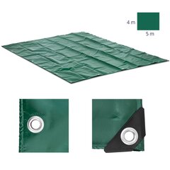 Apsauginis tentas su PVC tinkleliu, WIE-PVC-4-51, 650 g/m2., 500 x 400 cm. kaina ir informacija | Pagalvės, užvalkalai, apsaugos | pigu.lt