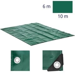 Apsauginis tentas su PVC tinkleliu, WIE-PVC-6-101, 650 g/m2., 1000 x 600 cm. kaina ir informacija | Pagalvės, užvalkalai, apsaugos | pigu.lt