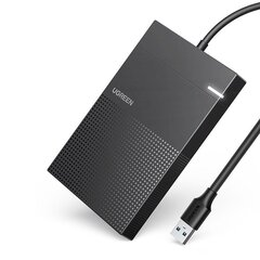 Корпус, Ugreen CM4711, 2,5 HDD, SSD с кабелем USB 1,5 Гб/с, черный цена и информация | Аксессуары для компонентов | pigu.lt