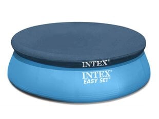 Крышка для бассейна, Intex 280201, 244 см, голубая цена и информация | Аксессуары для бассейнов | pigu.lt