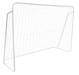 Futbolo vartai su tinklu Ecotoys DS14571, 240x160 cm, balti kaina ir informacija | Futbolo vartai ir tinklai | pigu.lt