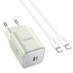HOCO C tipo įkroviklis 30W žalias kaina ir informacija | Adapteriai, USB šakotuvai | pigu.lt