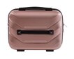 Mažas lagaminas Unlimited 4201, S, geltonas plius kosmetinė kaina ir informacija | Lagaminai, kelioniniai krepšiai | pigu.lt