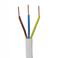 Elektros kabelis Ydyp 450/750 V, 3x2.5 mm, 15 m kaina ir informacija | Komponentai saulės jėgainėms | pigu.lt