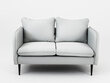 Sofa Instit, 145x89x90 cm, pilka kaina ir informacija | Sofos | pigu.lt