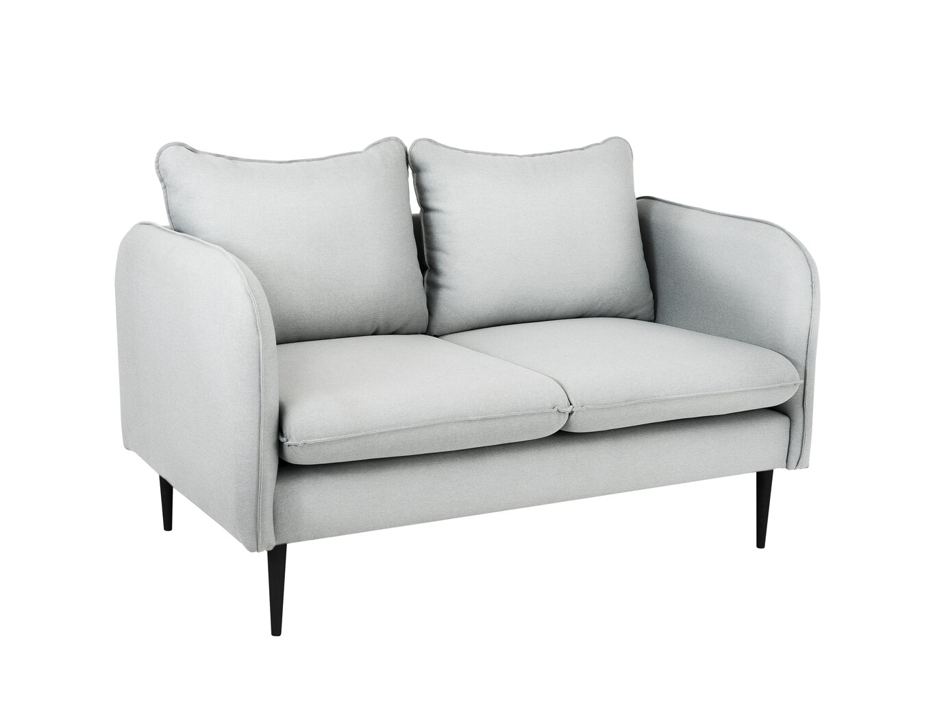 Sofa Instit, 145x89x90 cm, pilka kaina ir informacija | Sofos | pigu.lt