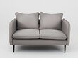 Sofa Instit, 145x89x90 cm, tamsiai pilka kaina ir informacija | Sofos | pigu.lt