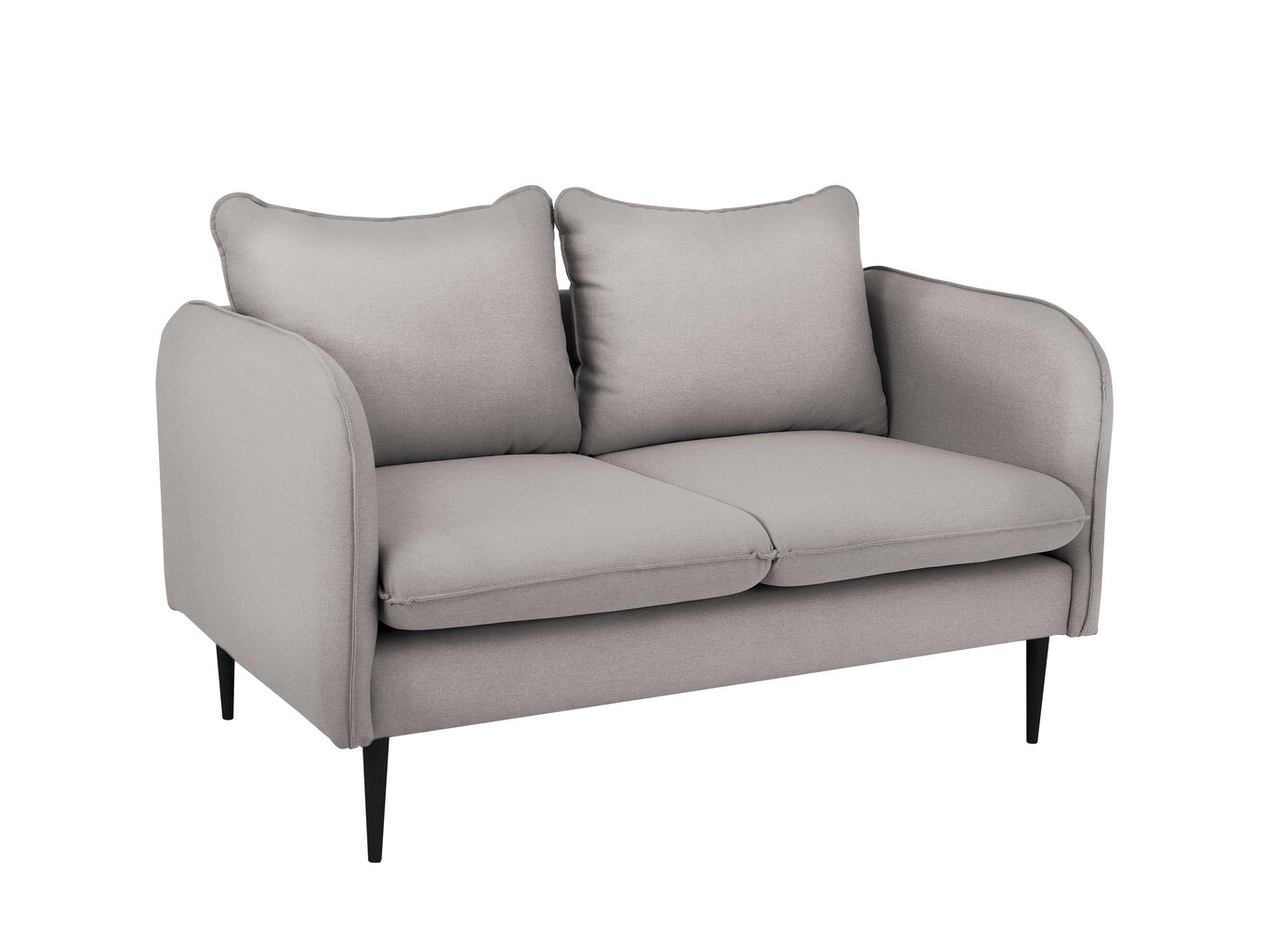 Sofa Instit, 145x89x90 cm, tamsiai pilka kaina ir informacija | Sofos | pigu.lt