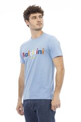 Baldinini Trend - TRU542_COMO - Mėlyna TRU542_COMO_Oceano3-XS цена и информация | Футболка мужская | pigu.lt