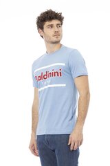 Baldinini Trend - TSU540_COMO - Mėlyna TSU540_COMO_Oceano3-XXL kaina ir informacija | Vyriški marškinėliai | pigu.lt