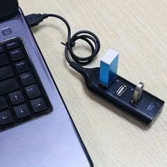 Deal Greito USB Koncentratorius 4 Lizdų kaina ir informacija | Adapteriai, USB šakotuvai | pigu.lt