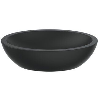 Praustuvas Ideal Standard Strada Oval Vessel, 60x42 cm, juoda matinė, K0784V3 kaina ir informacija | Praustuvai | pigu.lt