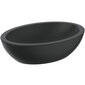 Praustuvas Ideal Standard Strada Oval Vessel, 60x42 cm, juoda matinė, K0784V3 kaina ir informacija | Praustuvai | pigu.lt