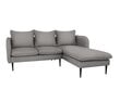 Kampinė sofa "Instit", 210x89/177x90 cm, tamsiai tamsiai pilka цена и информация | Minkšti kampai | pigu.lt