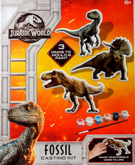 Dinozaurų fosilijų liejiniai + dažai R07-0084 цена и информация | Игрушки для мальчиков | pigu.lt