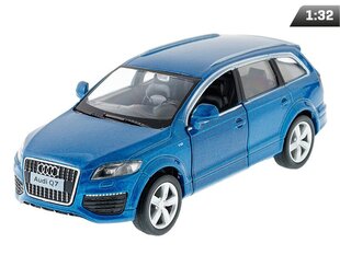 Automobilio modelis Daffi RMZ Audi Q7 V12 K-970 19703, mėlynas kaina ir informacija | Žaislai berniukams | pigu.lt