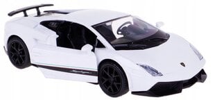 Automobilio modelis Daffi RMZ Lamb LP570-4 Gallardo K-134 11349, baltas kaina ir informacija | Žaislai berniukams | pigu.lt