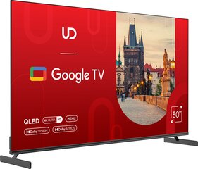 50 colių televizorius UD 50QGU7210S 4K Ultra HD, Q-LED, DVB-T/T2/C kaina ir informacija | Televizoriai | pigu.lt