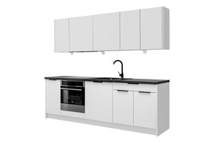 NOVO apatinė virtuvės spintelė 30 cm, balta matinė kaina ir informacija | Virtuvinės spintelės | pigu.lt
