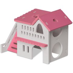 Namelis pelėms ir žiurkėnams, Furrever Friends Villa Mouse-House, slėptuvė narvui, 17x10x13cm цена и информация | Клетки и аксессуары для грызунов | pigu.lt