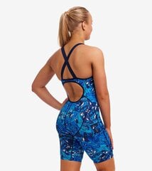 Купальник для женщин Funkita True Bluey  Fast Legs One Piece, синий цена и информация | Купальники | pigu.lt