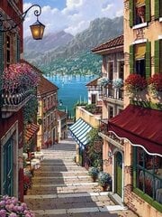 Deimantinė mozaika "Italian streets" 30x40cm kaina ir informacija | Deimantinės mozaikos | pigu.lt